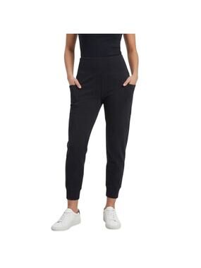NIKE High Rise Pull-On Jogger Pants Elastic Waist Slim Fit Black Womens Size M